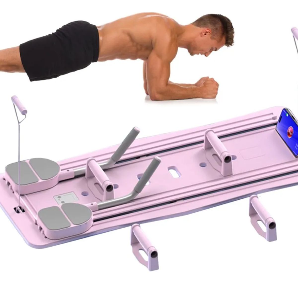 GENERICO - Tabla De Entrenamiento Fitness Multifuncional 6 En 1
