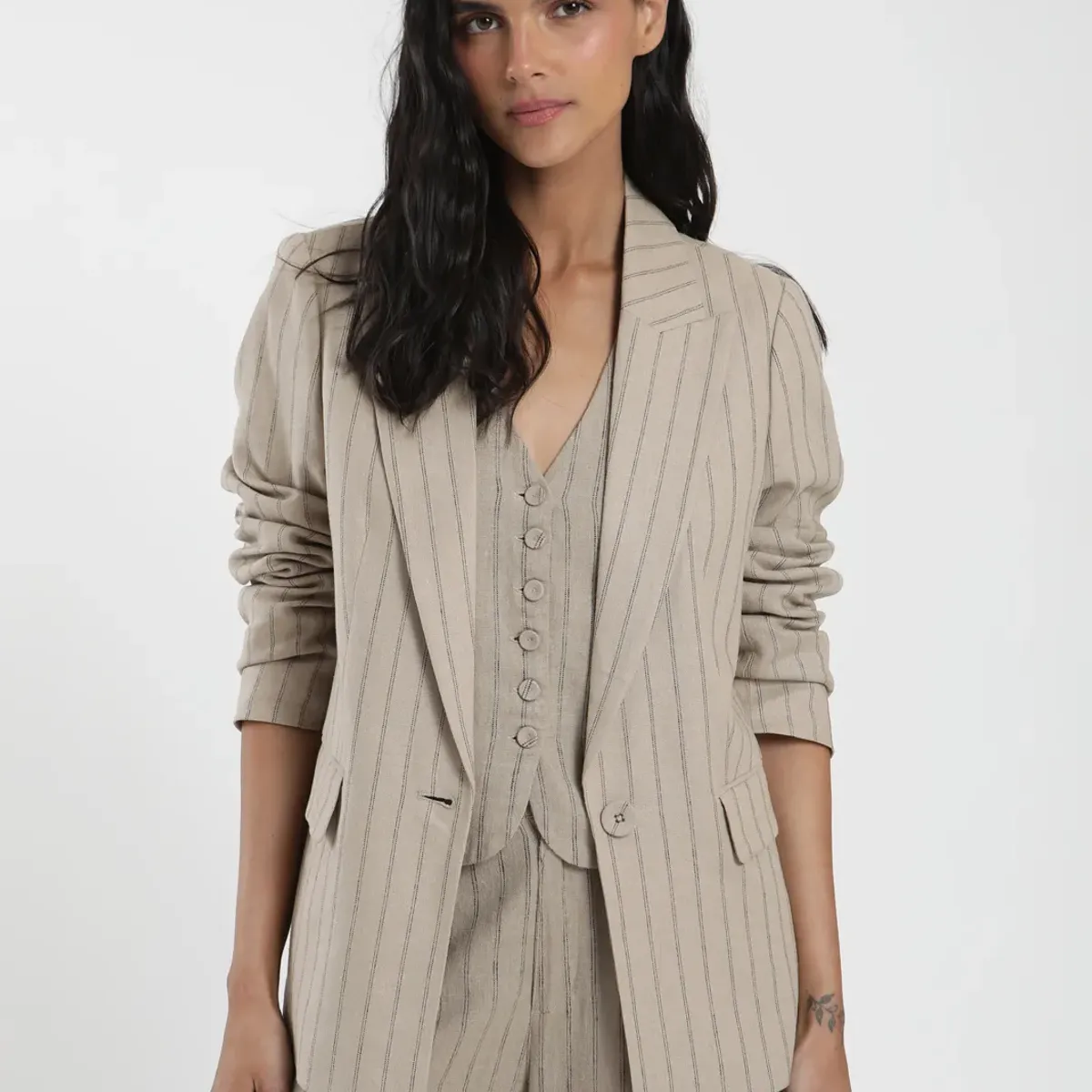 FROENS - Blazer Alondra Mujer -Lino