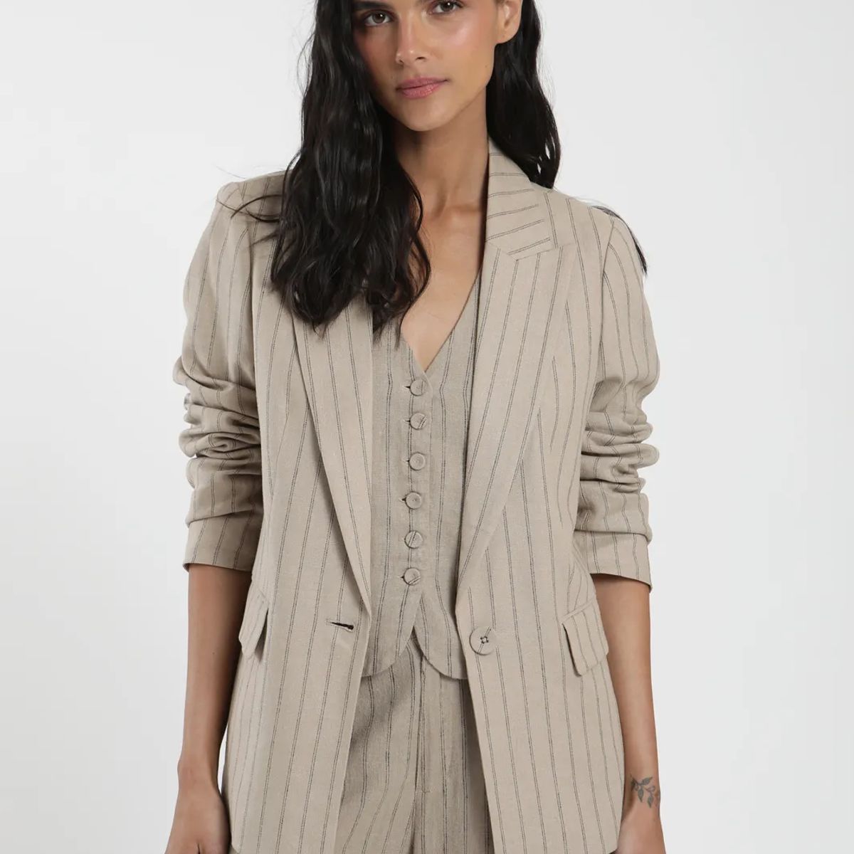 FROENS - Blazer Alondra Mujer -Lino