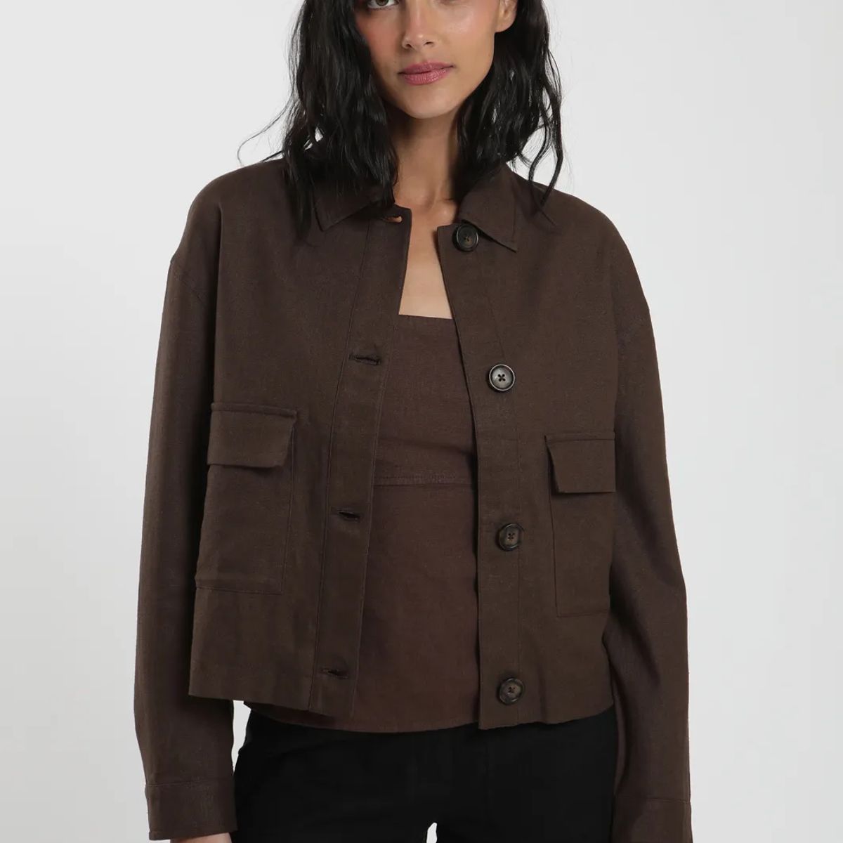 FROENS - Chaqueta Lirio Mujer Froens - Lino