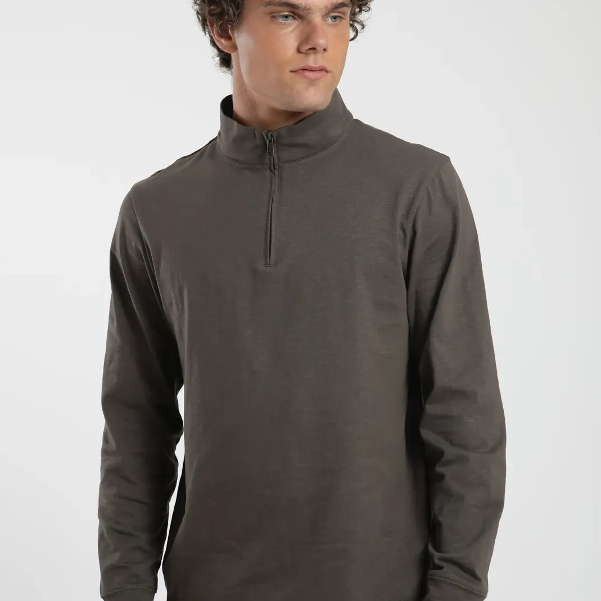 FROENS - Poleron Sin gorro Ulmo Hombre Froens - Algodón Organico
