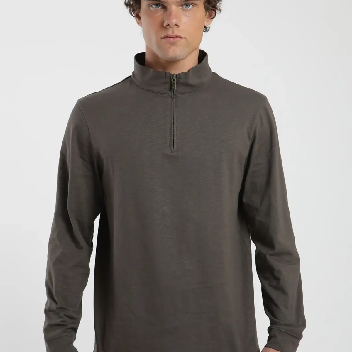 FROENS - Poleron Sin gorro Ulmo Hombre Froens - Algodón Organico