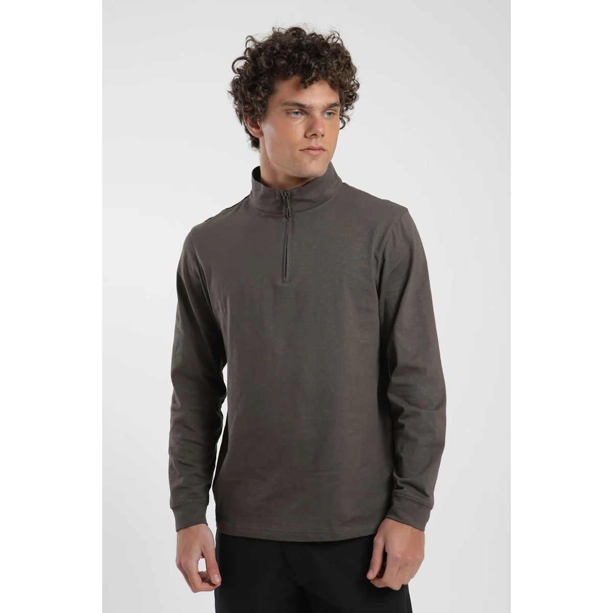FROENS - Poleron Sin gorro Ulmo Hombre Froens - Algodón Organico