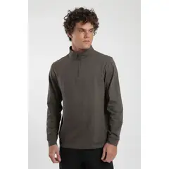 FROENS - Poleron Sin gorro Ulmo Hombre - Algodón Organico