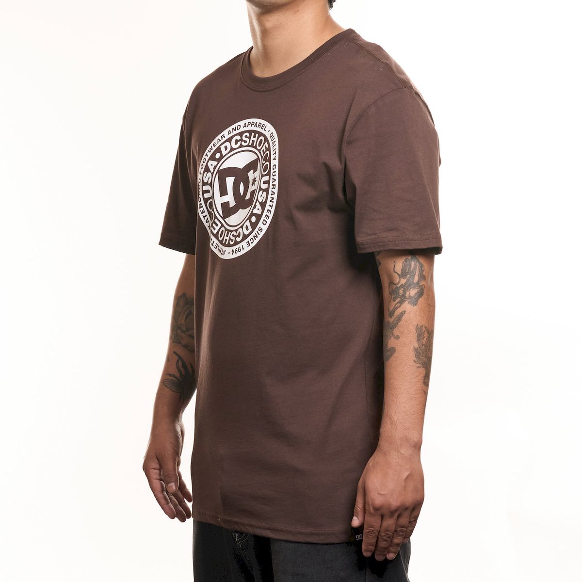 DC SHOES - Polera Hombre DC Shoes Circle Star Café
