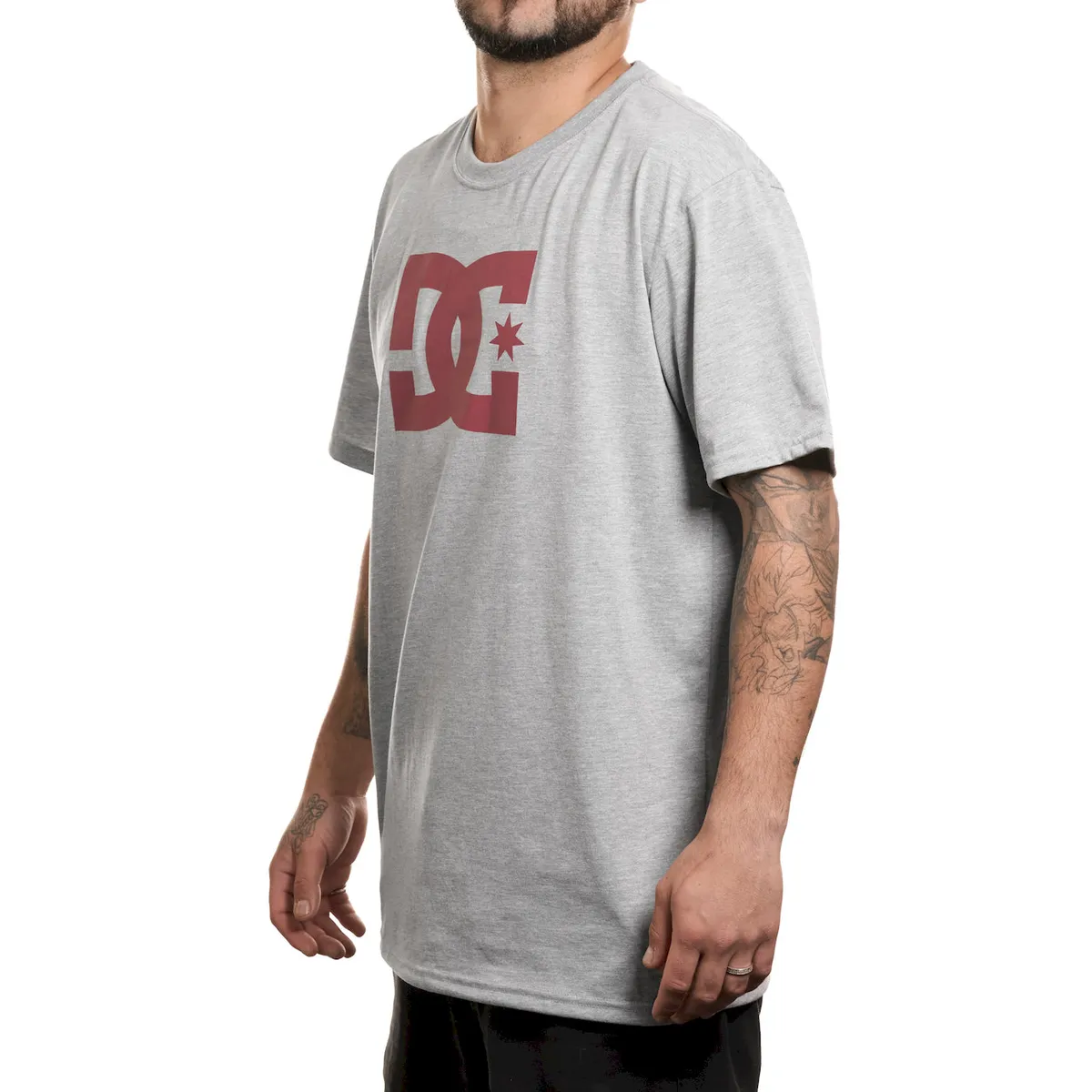 DC SHOES - Polera Hombre DC Shoes Star Gris Oscuro