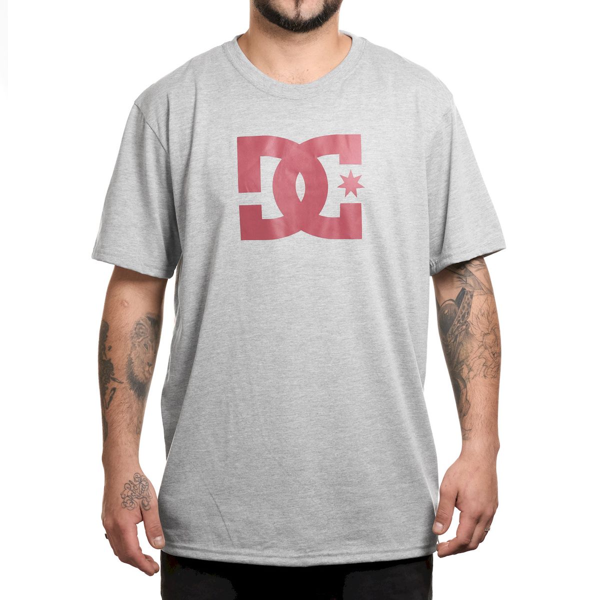DC SHOES - Polera Hombre Star Gris Oscuro Dc Shoes