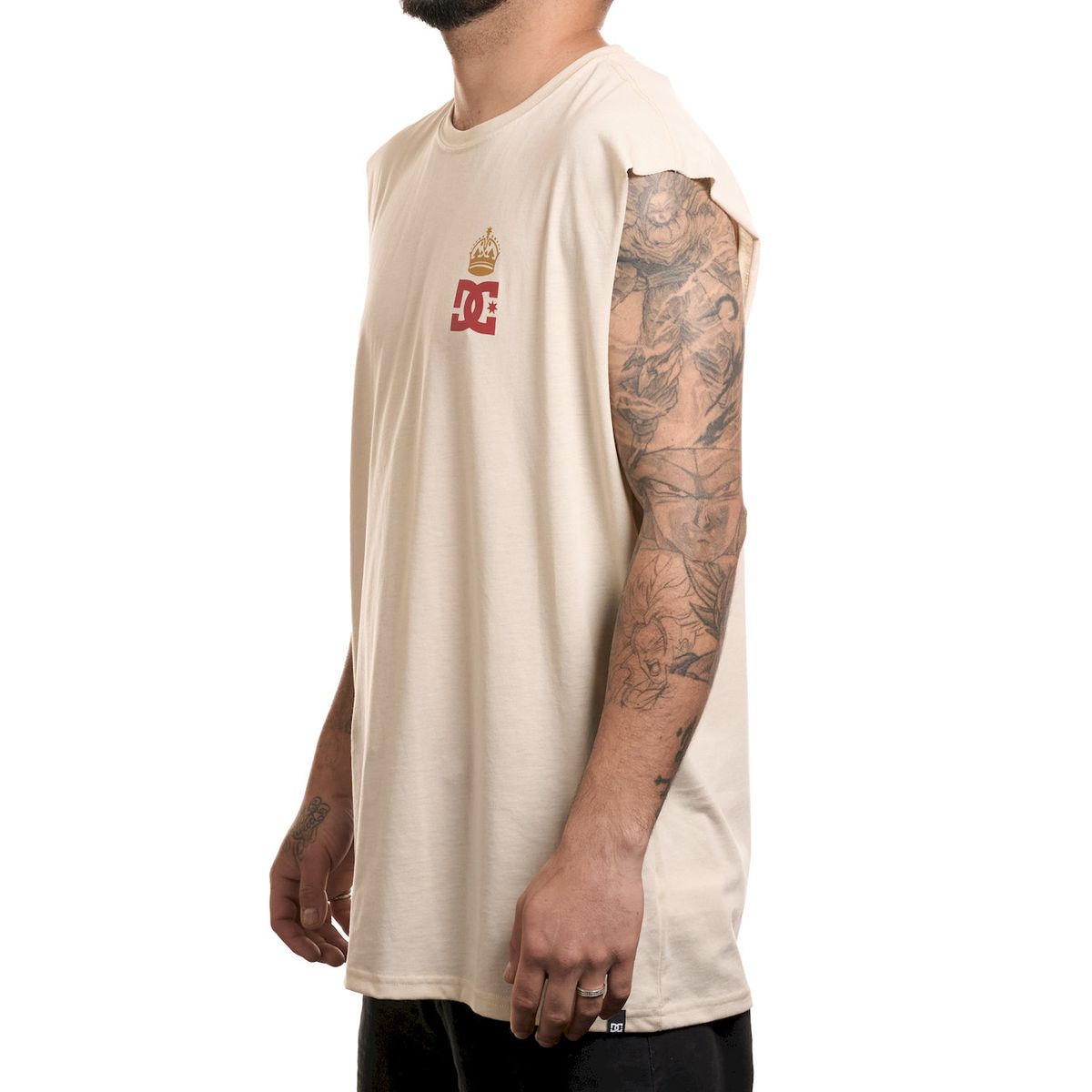 DC SHOES - Polera Hombre Hills Tank Beige Dc Shoes