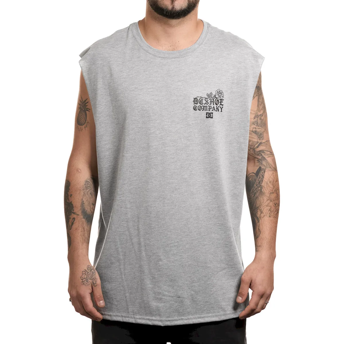 DC SHOES - Polera Hombre DC Shoes Destroyer94 Tank Gris Oscuro