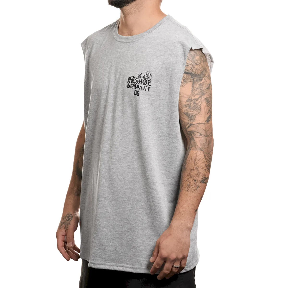 DC SHOES - Polera Hombre DC Shoes Destroyer94 Tank Gris Oscuro