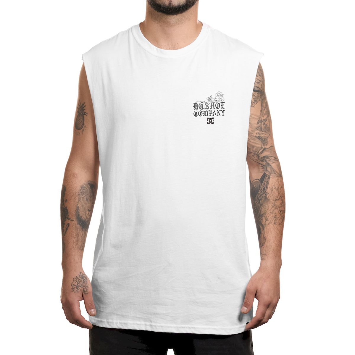 DC SHOES - Polera Hombre Destroyer94 Tank Blanco Dc Shoes