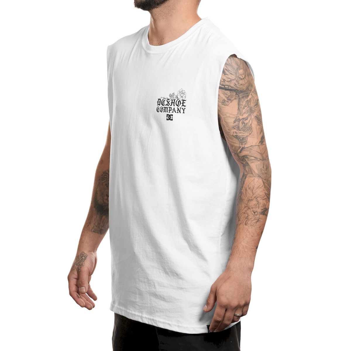 DC SHOES - Polera Hombre Destroyer94 Tank Blanco Dc Shoes