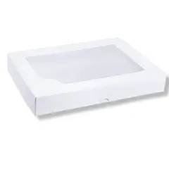 PUNTO AZUL - Caja para 12 Alfajores extendidos en Cartulina