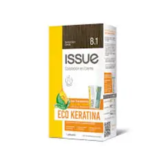 ISSUE - Coloración Permanente con Keratina 8.1 Rubio Claro Ceniza
