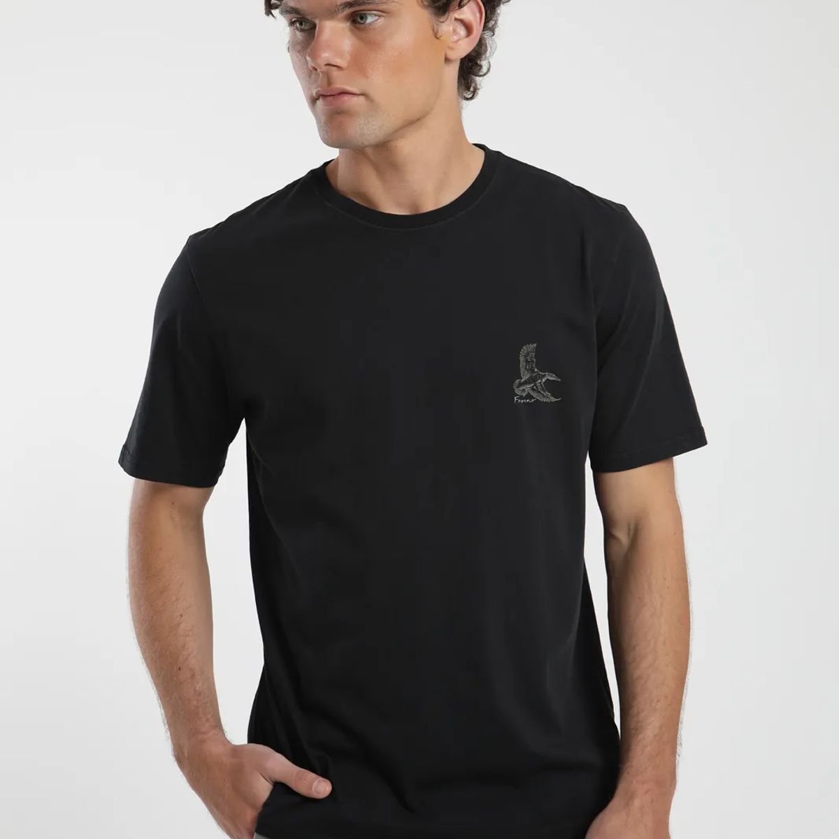 FROENS - Polera  Pato Hombre -Algodón Organico