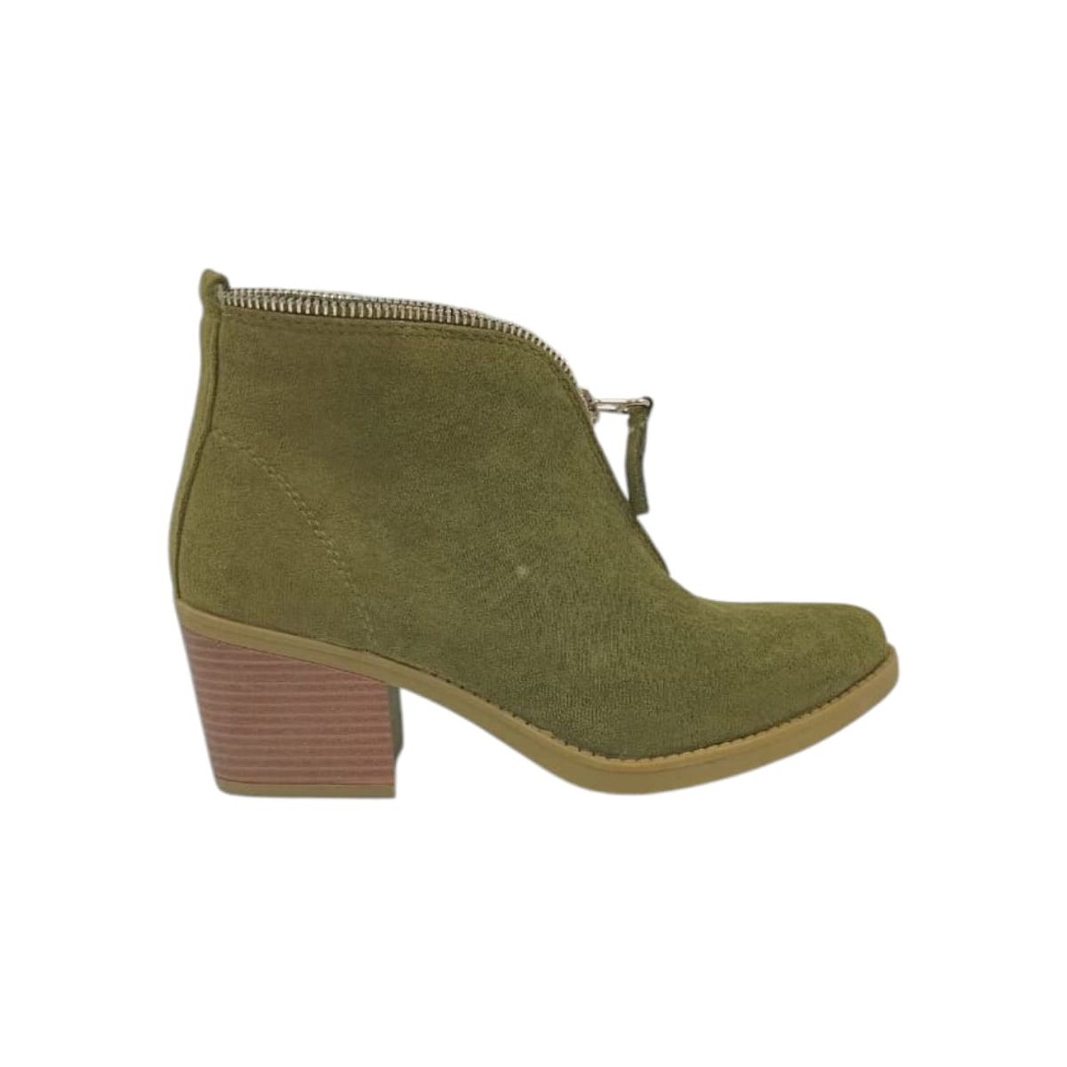 HERIEL - Botín Verde Taco Mujer