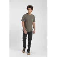 Polera Hojas Hombre - Algodón Organico