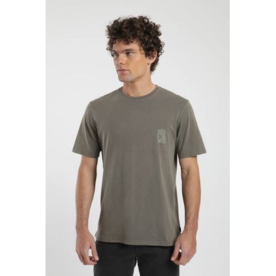 Imagen 2 del producto Polera Hojas Hombre - Algodón Organico