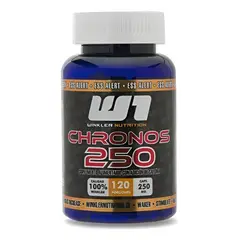 WINKLER NUTRITION - Cafeína Chronos 100% 250 Mg. 120 Cáps.