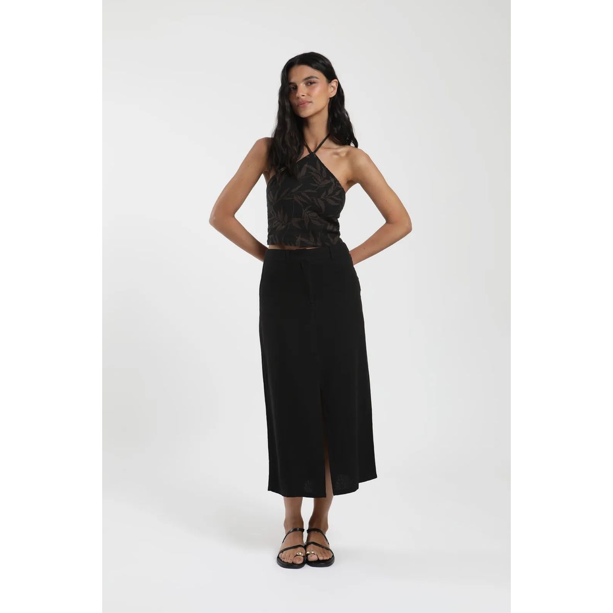 FROENS - Blusa  Isla Mujer -Lino