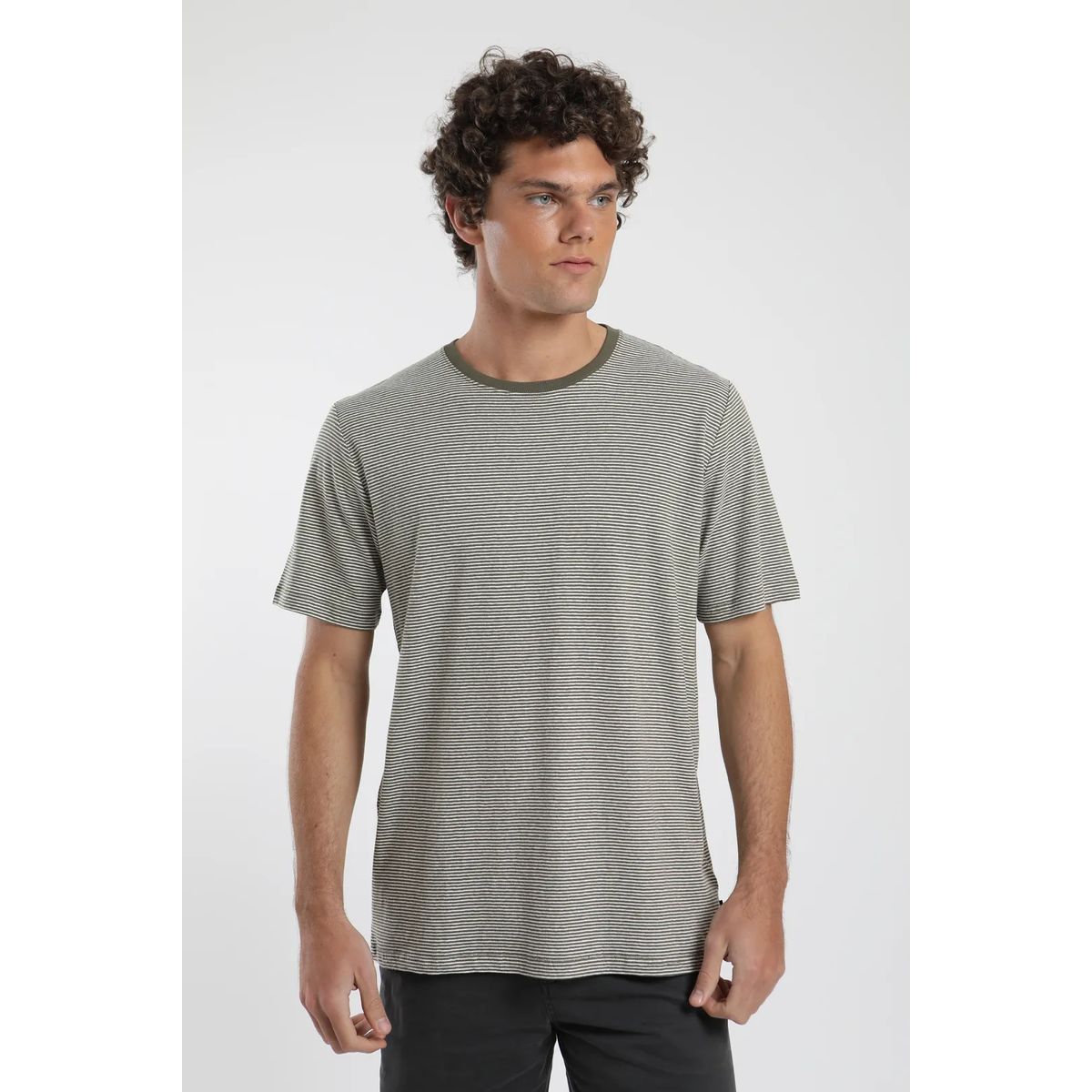 FROENS - Polera Rayas Tejida Hombre Froens - Lino