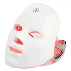 GENERICO - Máscara Facial Luz Led Para Fototerapia 7 Colores Anti Acne