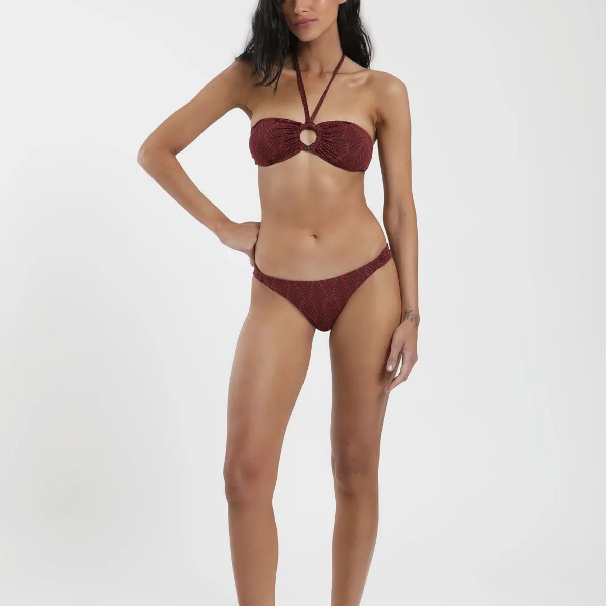 FROENS - Bikini Bottom Reversible Porto Mujer -Poliester Reciclado