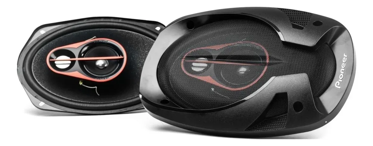 Parlantes Ts-r6951s 400w 6x9 3 Vias Ovalados Negro