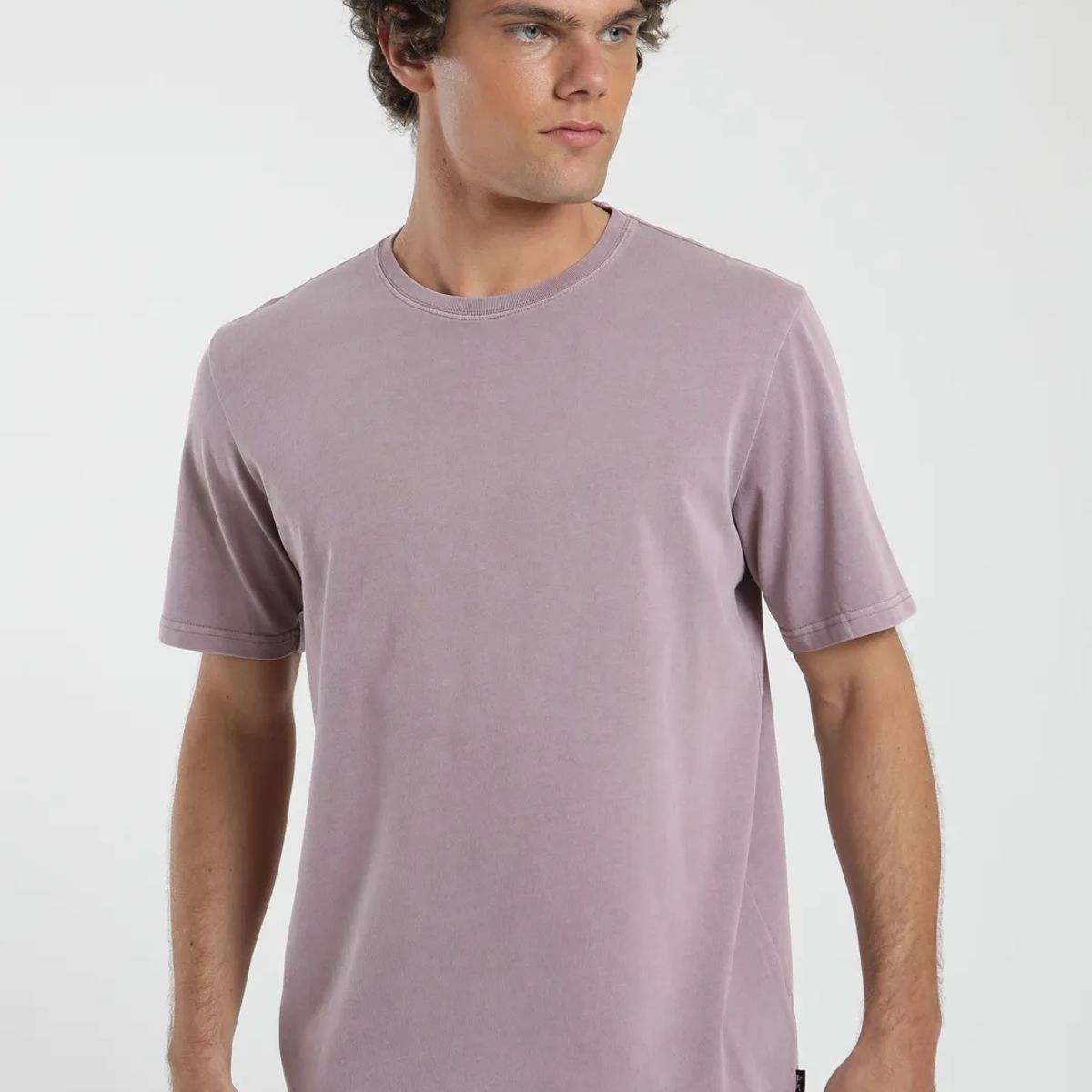 FROENS - Polera  Heavyweight Plain Hombre -Algodón Organico