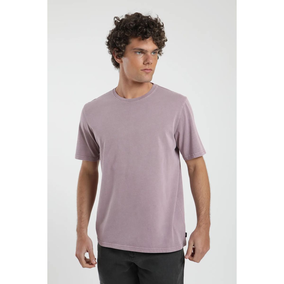 FROENS - Polera  Heavyweight Plain Hombre -Algodón Organico