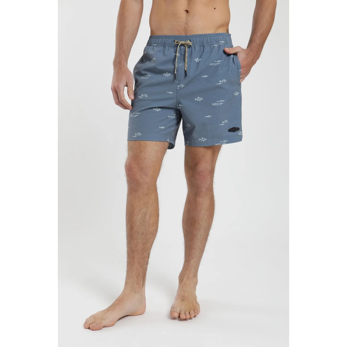 FROENS - Traje De Baño Trunk Pez Hombre -Poliester Reciclado