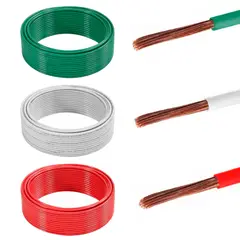 NACIONAL - Cable Eva 4mm Libre De Halógeno (pack 3 Rollos De 15mts)