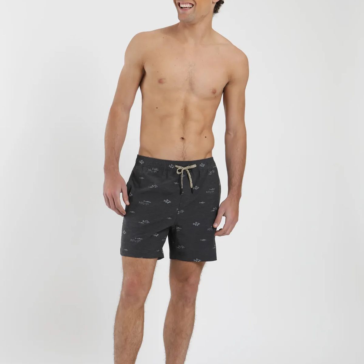 FROENS - Traje De Baño Trunk Pez Hombre -Poliester Reciclado