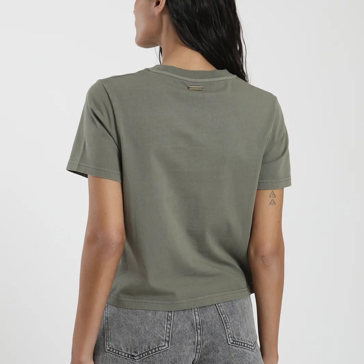 FROENS - Polera Round Mujer Froens - Algodón Organico