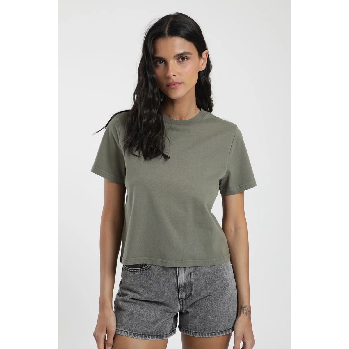 FROENS - Polera Round Mujer Froens - Algodón Organico