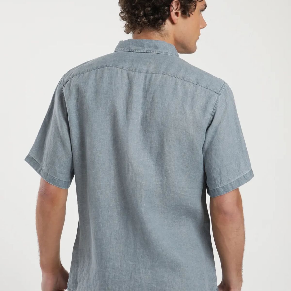 FROENS - Camisa  Lino Hombre -Lino