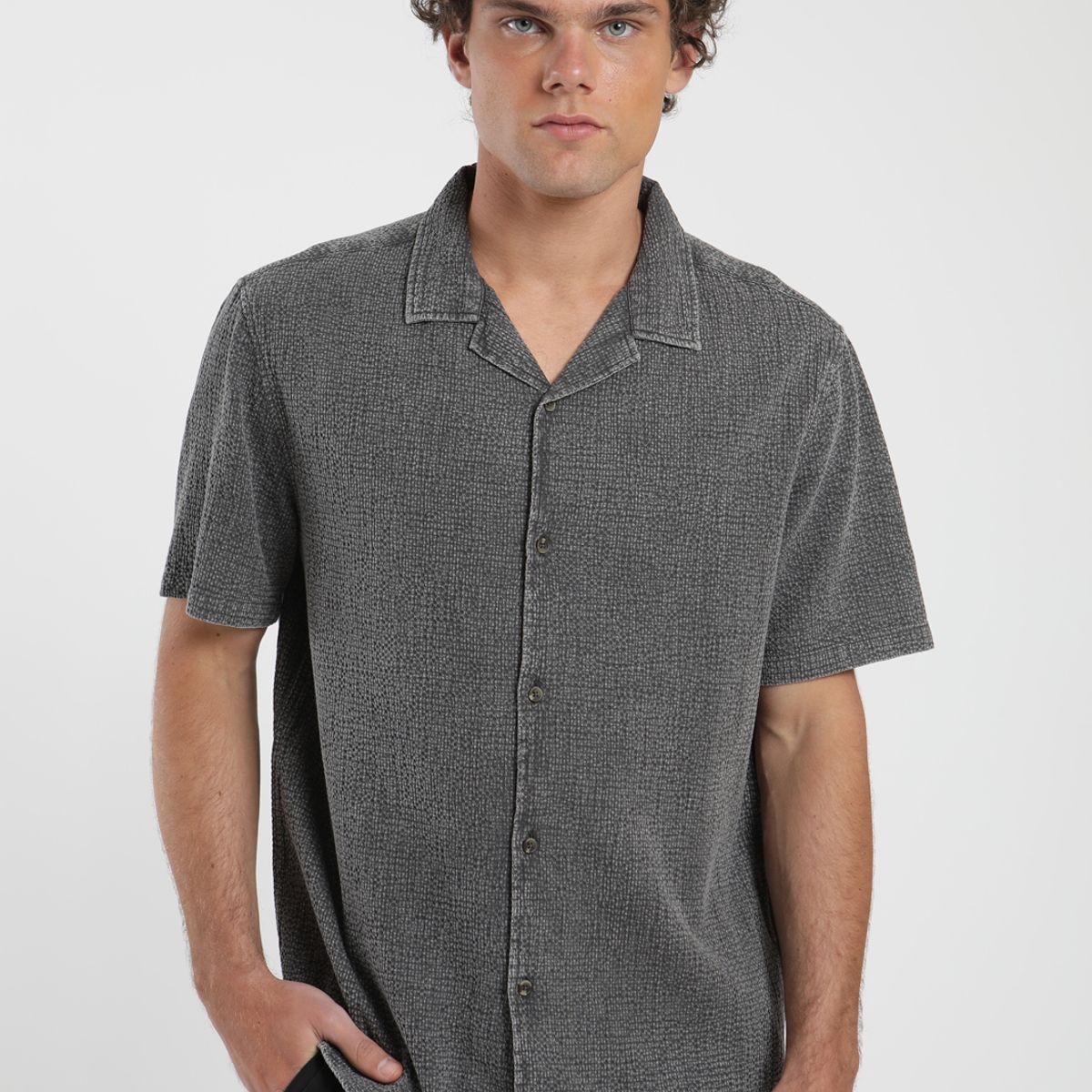 FROENS - Camisa  Manly Hombre -Algodón Organico