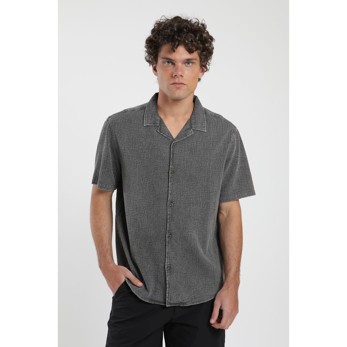 FROENS - Camisa  Manly Hombre -Algodón Organico