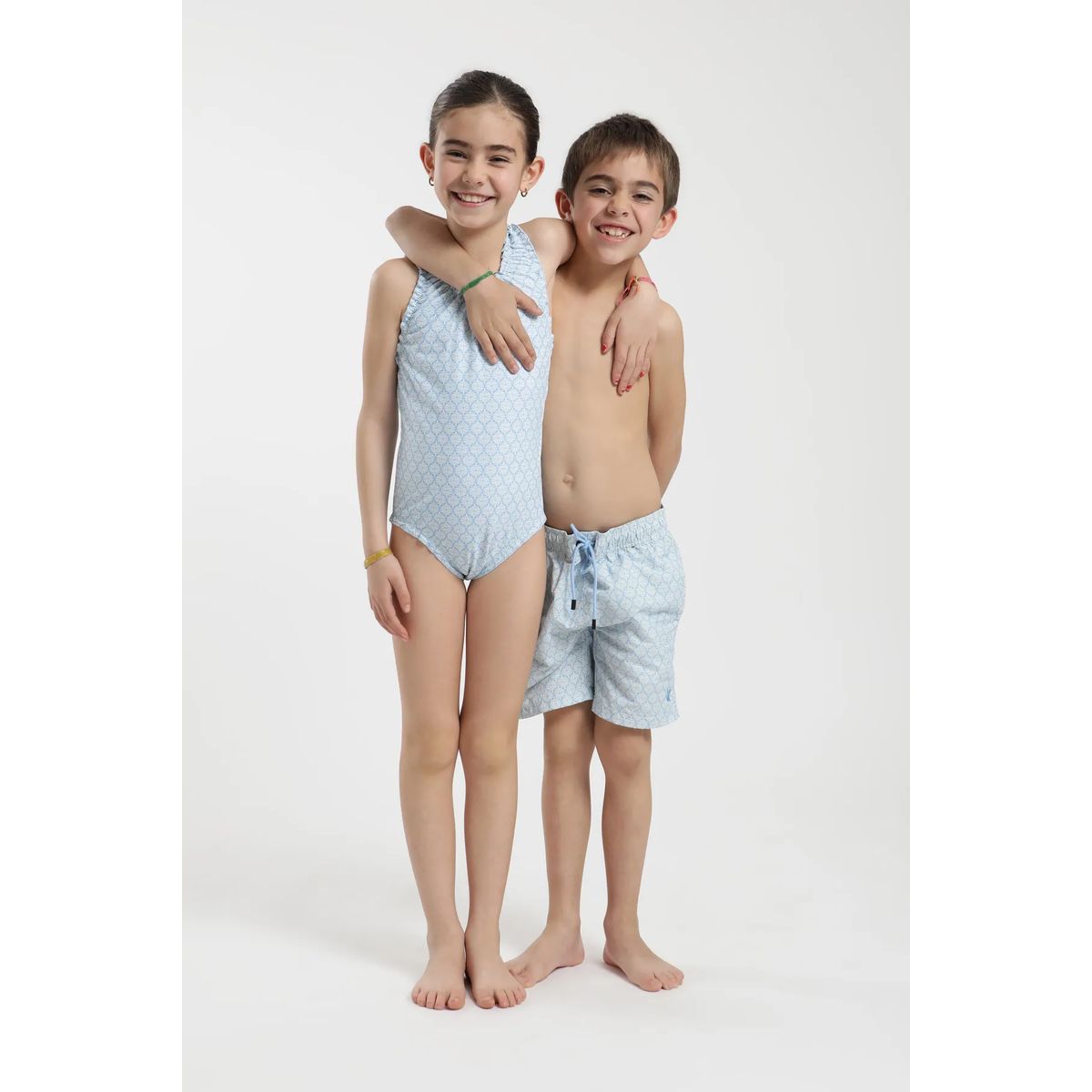 FROENS - Traje de Baño Kids Classic Boy Vintage -Nylon Reciclado