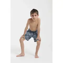 FROENS - Traje de Baño Kids Classic Boy Vintage -Nylon Reciclado