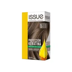 ISSUE - Coloración Permanente con Keratina 5 Castaño Claro