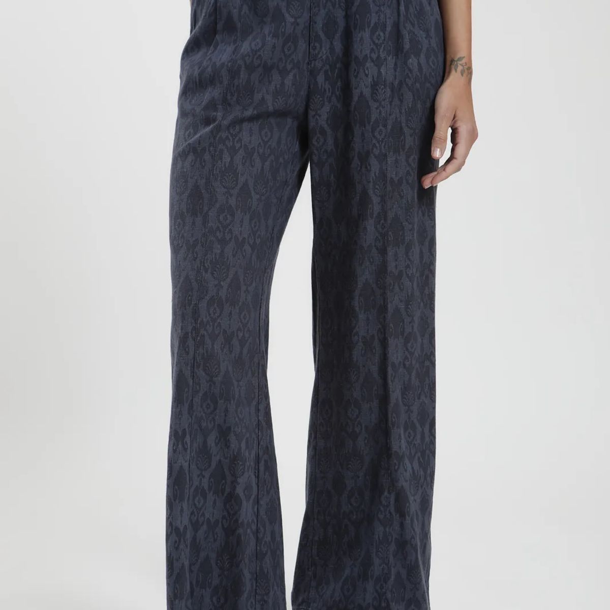 FROENS - Pantalon Docas Mujer -Lino