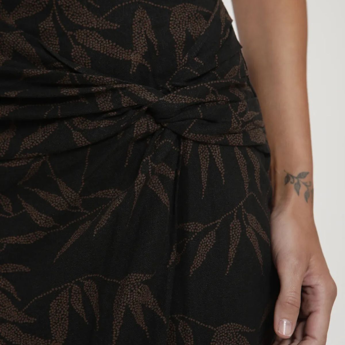 FROENS - Falda Larga Amber Mujer -Lino