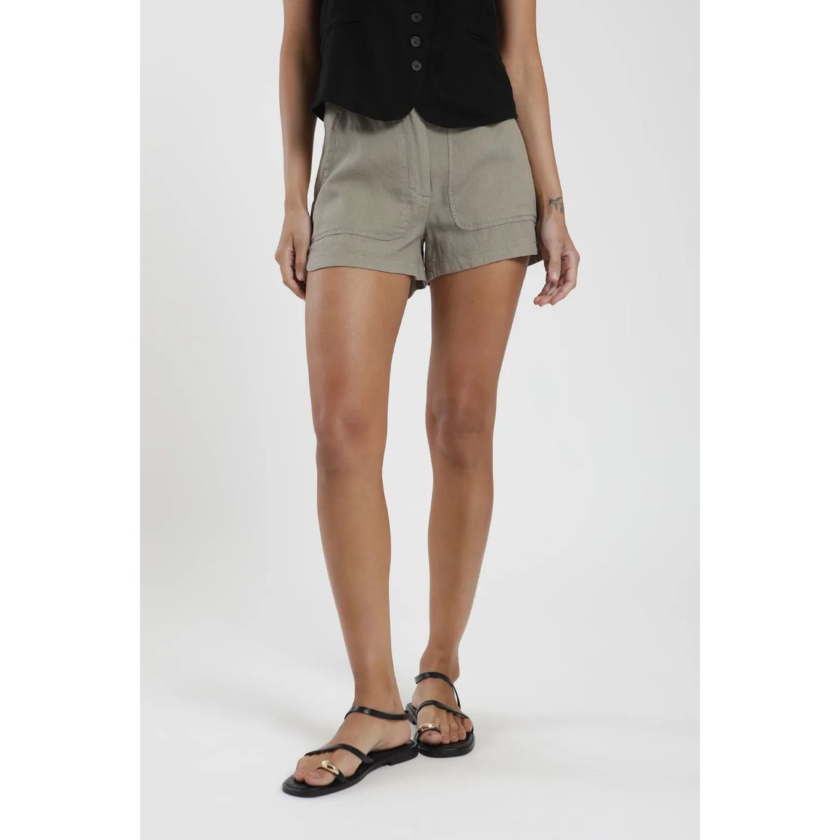 FROENS - Short Cabo Mujer Froens - Lino