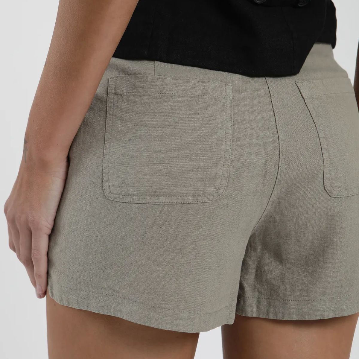 FROENS - Short Cabo Mujer Froens - Lino