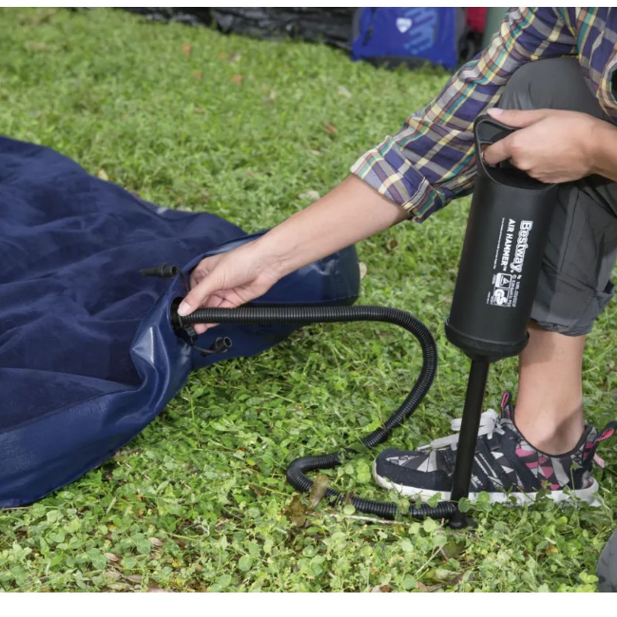 GENERICO - Colchón Inflable 1 Plaza 191cm*73cm*22cm