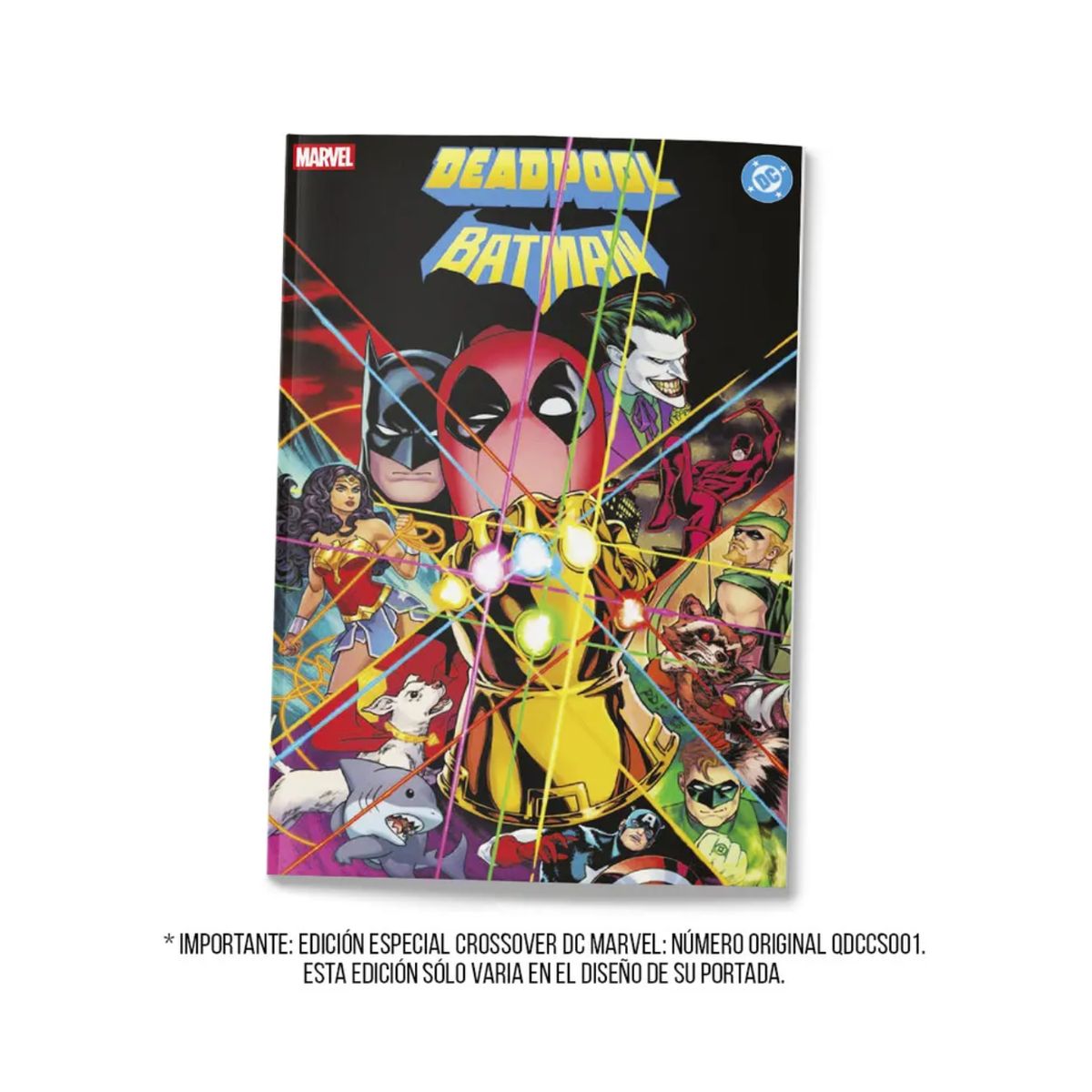PANINI CHILE - Deadpool - Batman - Portada Variante Russell Dauterman