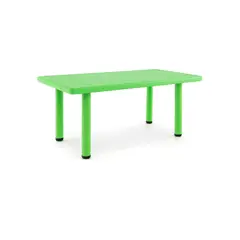 GENERICO - Mesa Plastica Infantil Rectangular Mesas Niños 120x50cm Verde