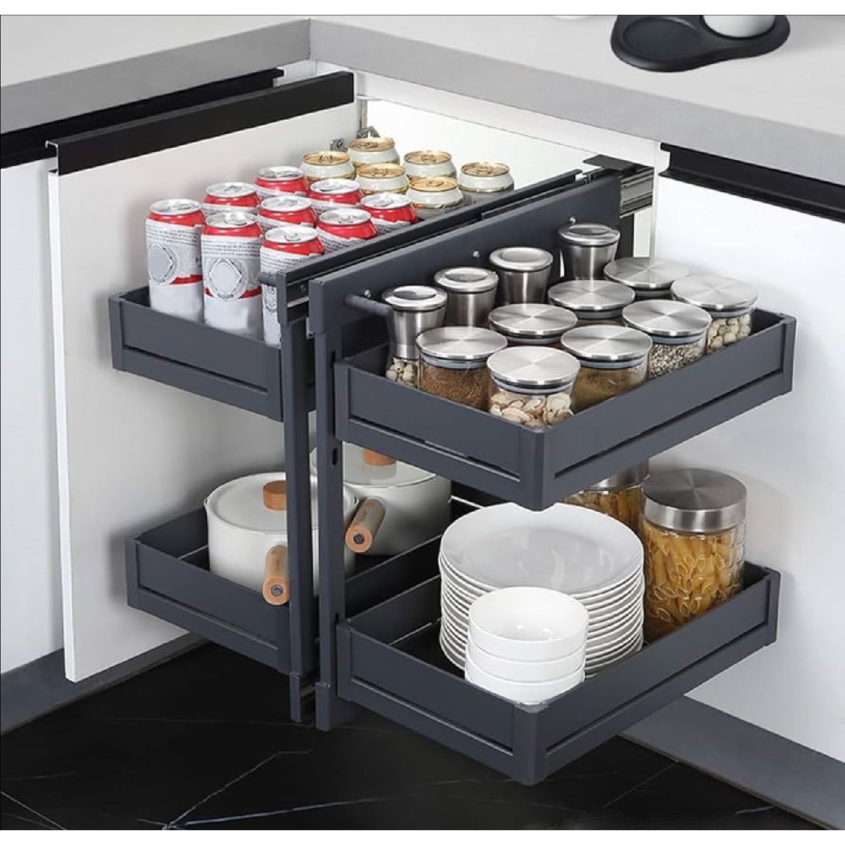 GENERICO - Esquinero Mágico 4 Bandejas (Magic Corner)