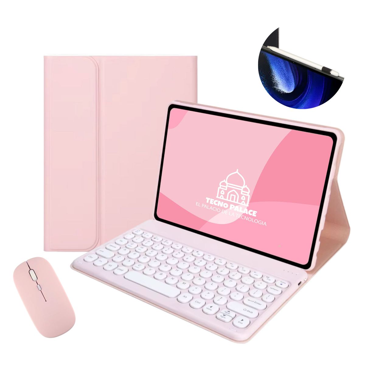 GENERICO - Fundas Con Teclado 2.0 y Mouse Para Lenovo Tab M10 3 Gen - letra Ñ